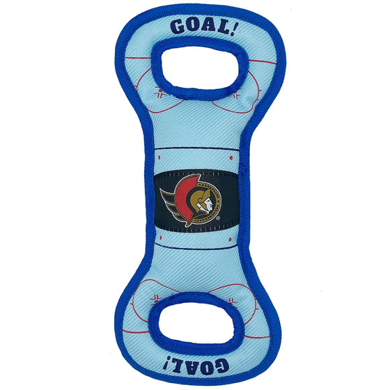 Ottawa Senators Hockey Tug Toy - by Pets First
