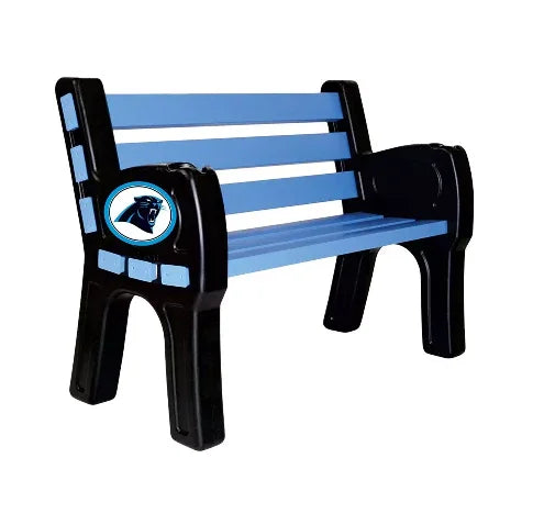 Imperial Carolina Panthers Park Bench