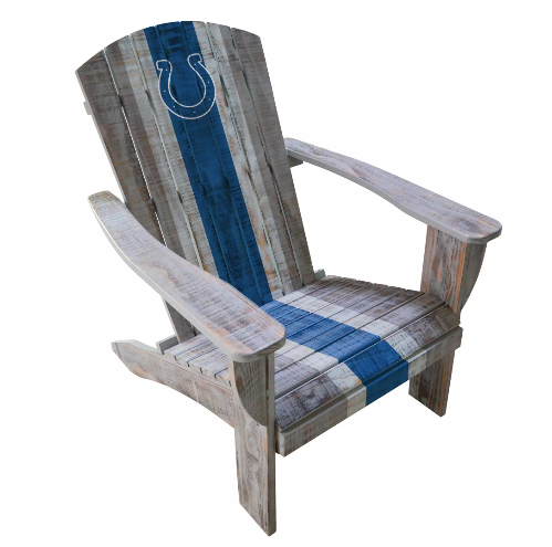 Imperial Indianapolis Colts Wood Adirondack Chair