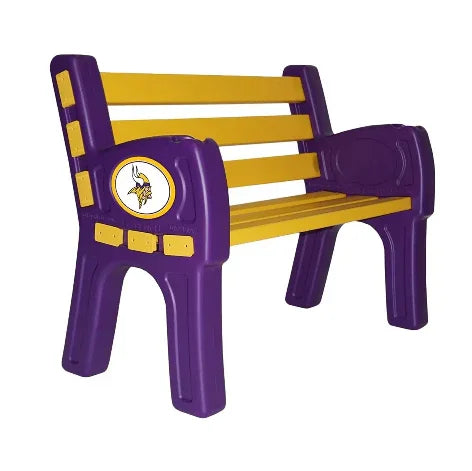 Imperial Minnesota Vikings Park Bench