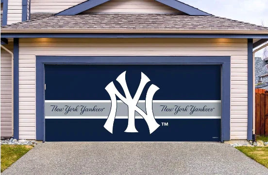 Imperial New York Yankees Double Garage Door Cover