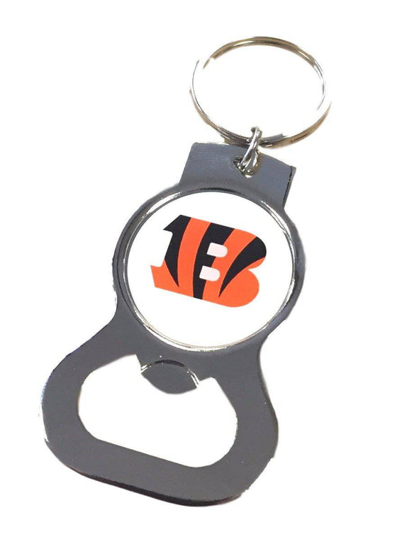 NFL Cincinnati Bengals Bottle Opener Key Chain Ring - 757 Sports Collectibles