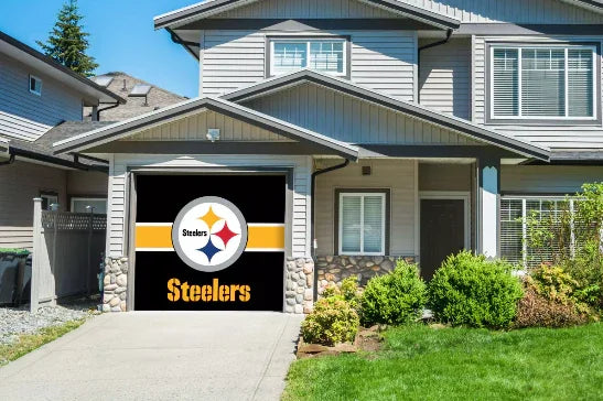 Imperial Pittsburgh Steelers Single Garage Door Cover