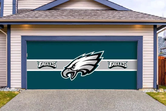 Imperial Philadelphia Eagles Double Garage Door Cover
