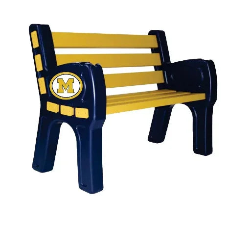 Imperial University Of Michigan Park Bench