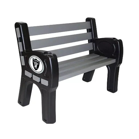 Imperial Oakland Raiders Park Bench