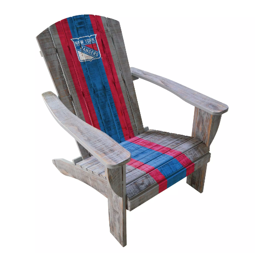 Imperial New York Rangers Wood Adirondack Chair