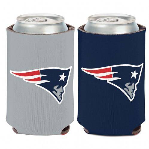 NFL New England Patriots 2-Sided Neoprene Can Coolor Koozie - 757 Sports Collectibles