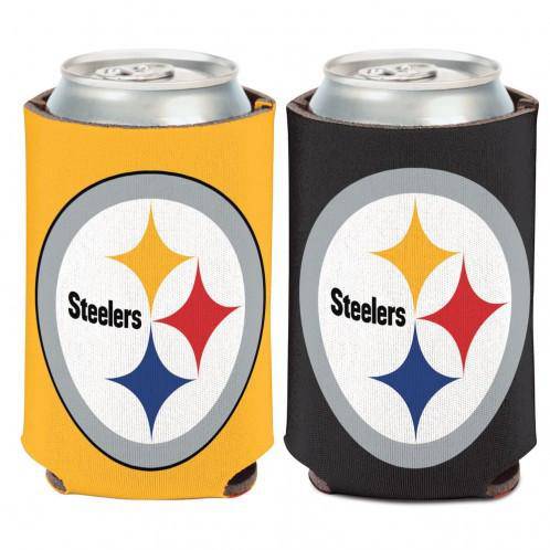 Pittsburgh Steelers 2-Sided Neoprene Can Coolor Koozie - 757 Sports Collectibles