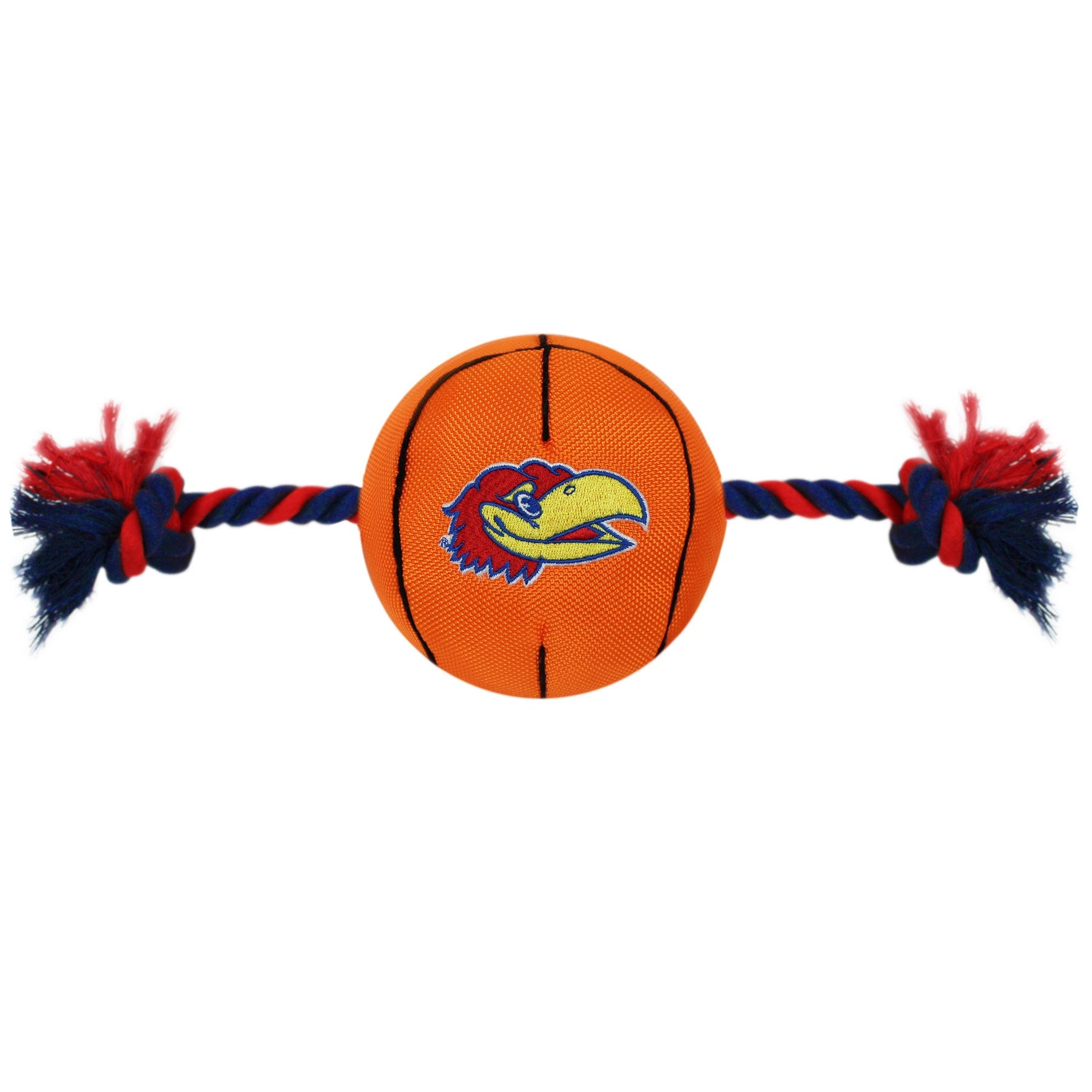 KANSAS NYLON BASKETBALL ROPE TOY Pets First