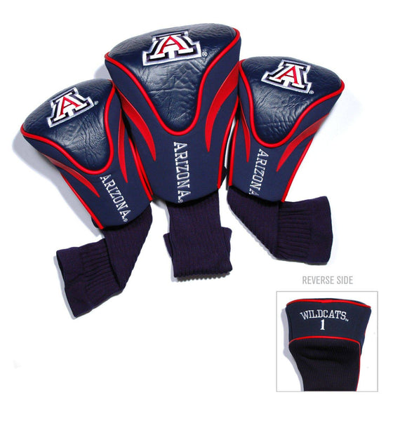 Arizona Wildcats 3 Pack Contour Head Covers - 757 Sports Collectibles