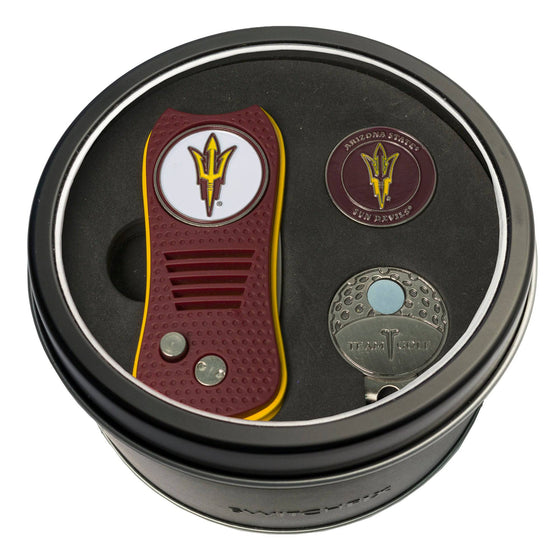 Arizona State Sun Devils Tin Set - Switchfix, Cap Clip, Marker - 757 Sports Collectibles
