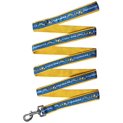 Los Angeles Chargers Satin Ribbon Leash Pets First
