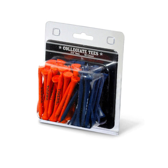 Auburn Tigers Pack Of 50 Golf Tees - 757 Sports Collectibles