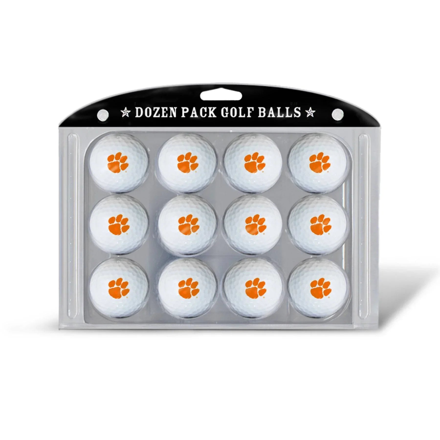 Clemson Tigers Golf Balls, 12 Pack - 757 Sports Collectibles