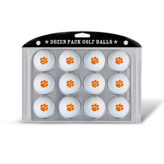 Clemson Tigers Golf Balls, 12 Pack - 757 Sports Collectibles