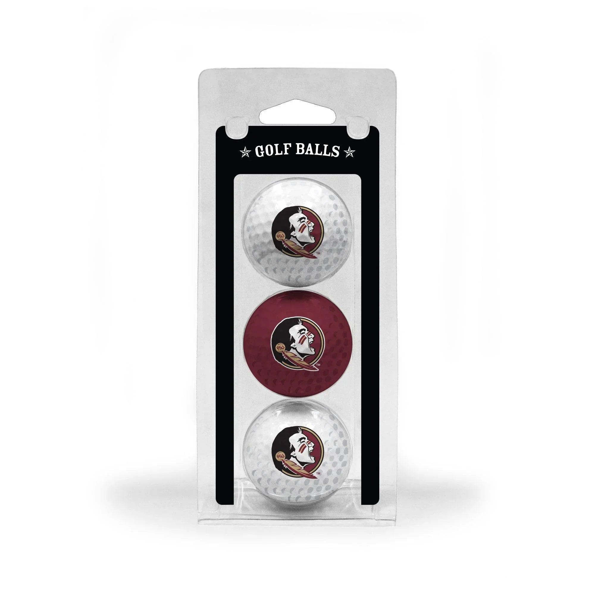 Florida State Seminoles 3 Golf Ball Pack - 757 Sports Collectibles
