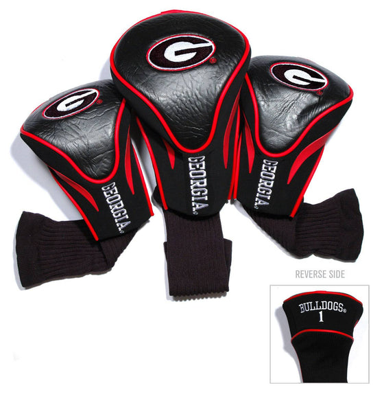 Georgia Bulldogs 3 Pack Contour Head Covers - 757 Sports Collectibles