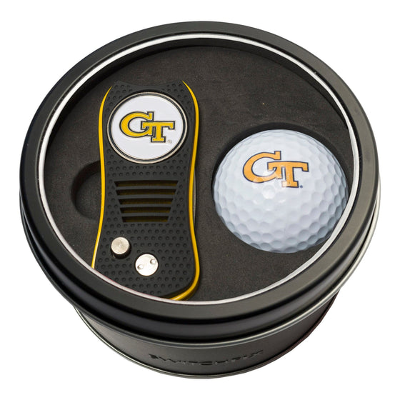 Georgia Tech Yellow Jackets Tin Set - Switchfix, Golf Ball - 757 Sports Collectibles