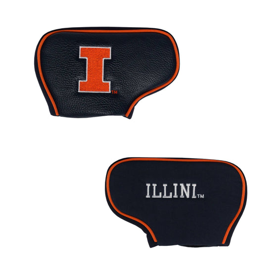 Illinois Fighting Illini Golf Blade Putter Cover - 757 Sports Collectibles