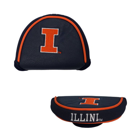 Illinois Fighting Illini Golf Mallet Putter Cover - 757 Sports Collectibles