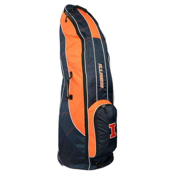 Illinois Fighting Illini Golf Travel Bag - 757 Sports Collectibles