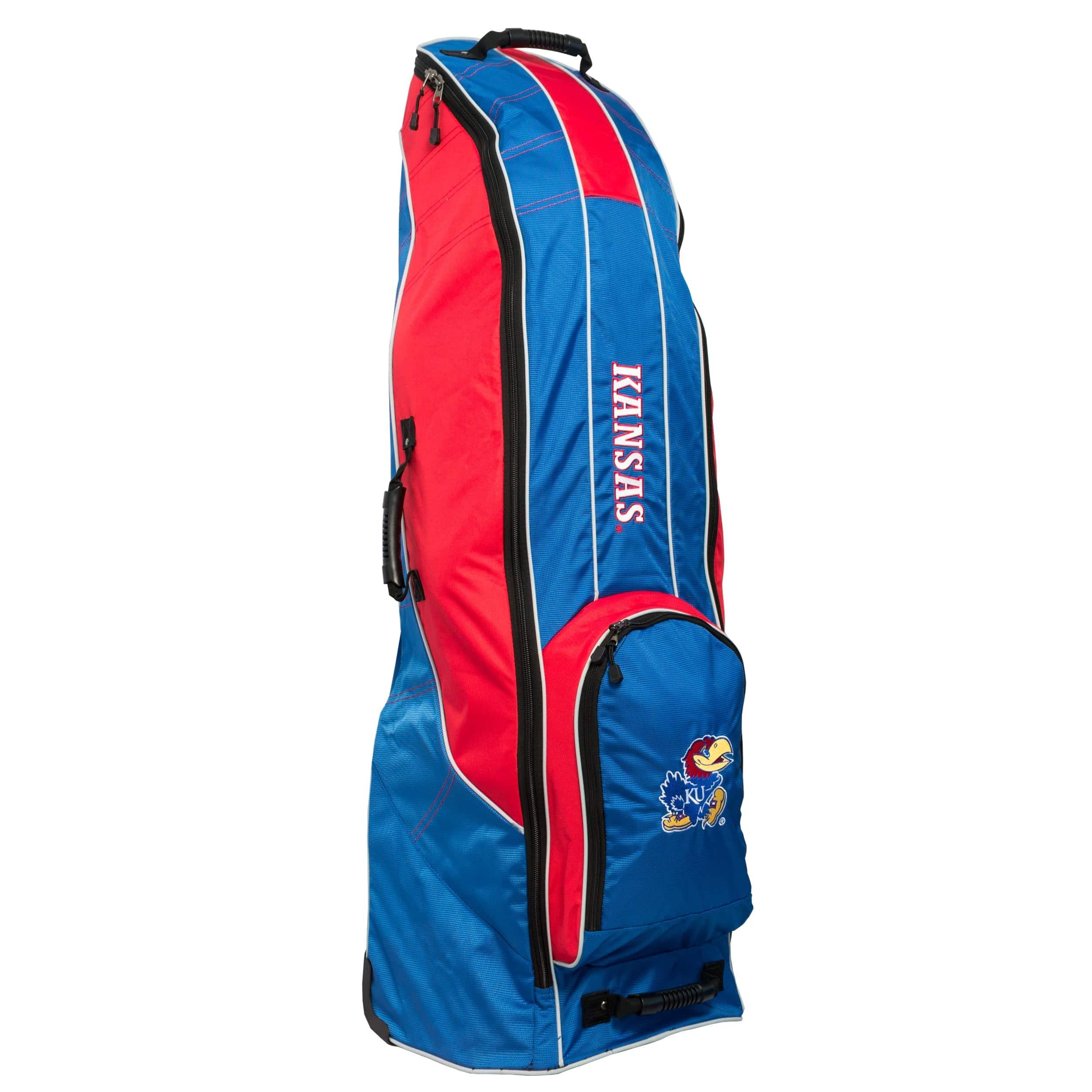 Kansas Jayhawks Golf Travel Bag - 757 Sports Collectibles
