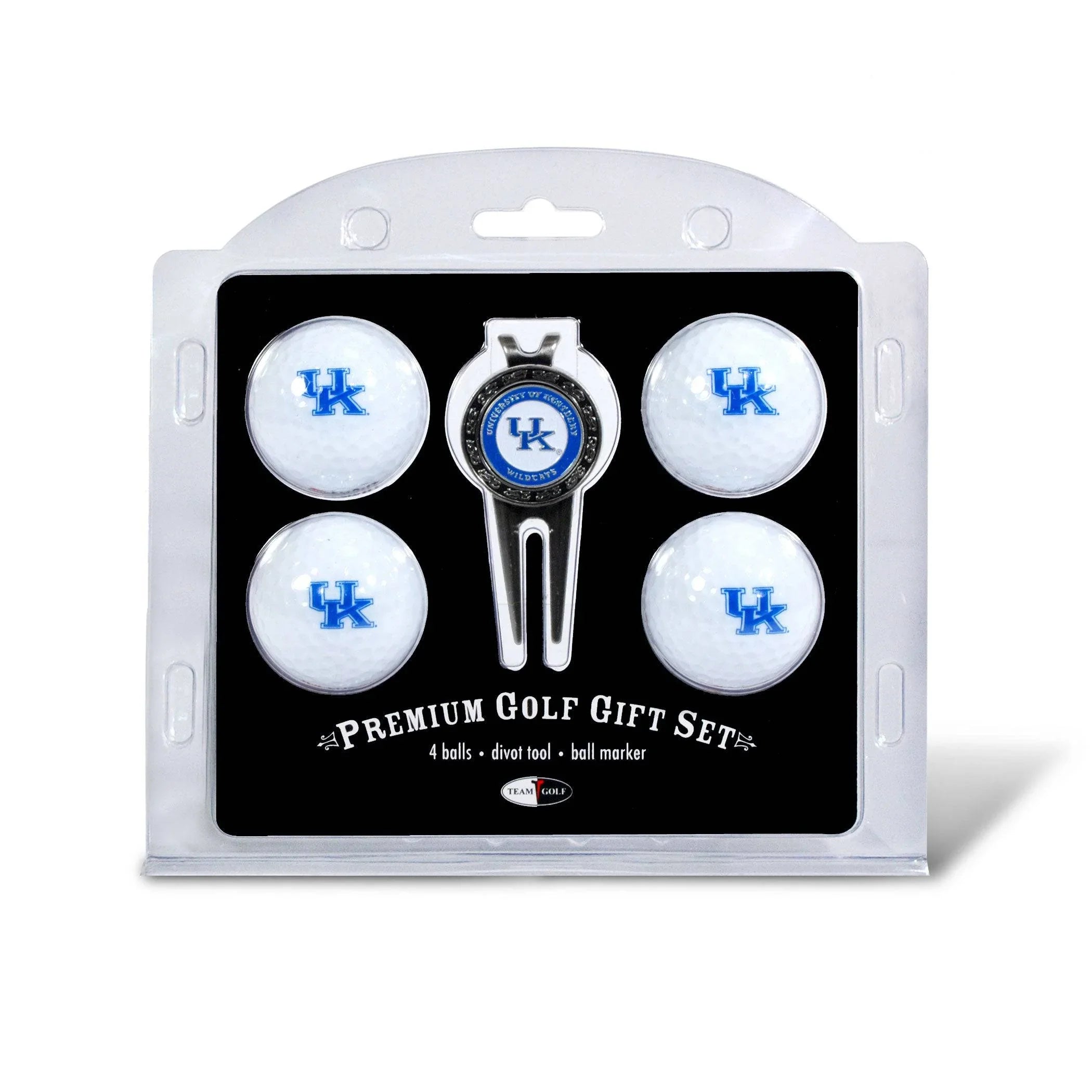 Kentucky Wildcats 4 Golf Ball And Divot Tool Set - 757 Sports Collectibles