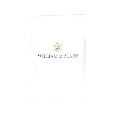 College Of William And Mary Logo Garden Flag - Double Sided Banners For Outdoor Indoor Home Garden Yard Decorations - 757 Sports Collectibles