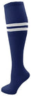 Kids Soccer Socks, 6 Pairs for Boys Girls, Youth Knee High Athletic Sports Football Gym School Team Pack for Children (Small, Assorted) - 757 Sports Collectibles