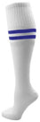 Kids Soccer Socks, 6 Pairs for Boys Girls, Youth Knee High Athletic Sports Football Gym School Team Pack for Children (Small, Assorted) - 757 Sports Collectibles