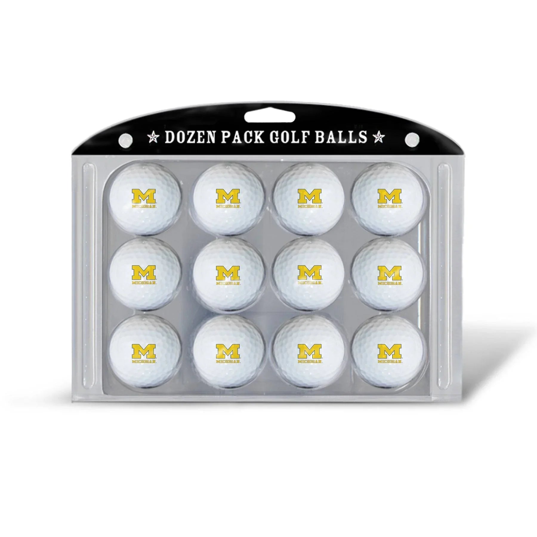 Michigan Wolverines Golf Balls, 12 Pack - 757 Sports Collectibles
