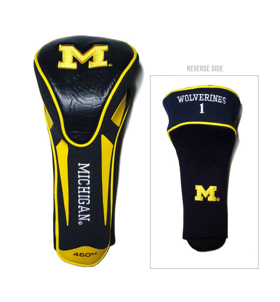 Michigan Wolverines Single Apex Driver Head Cover - 757 Sports Collectibles