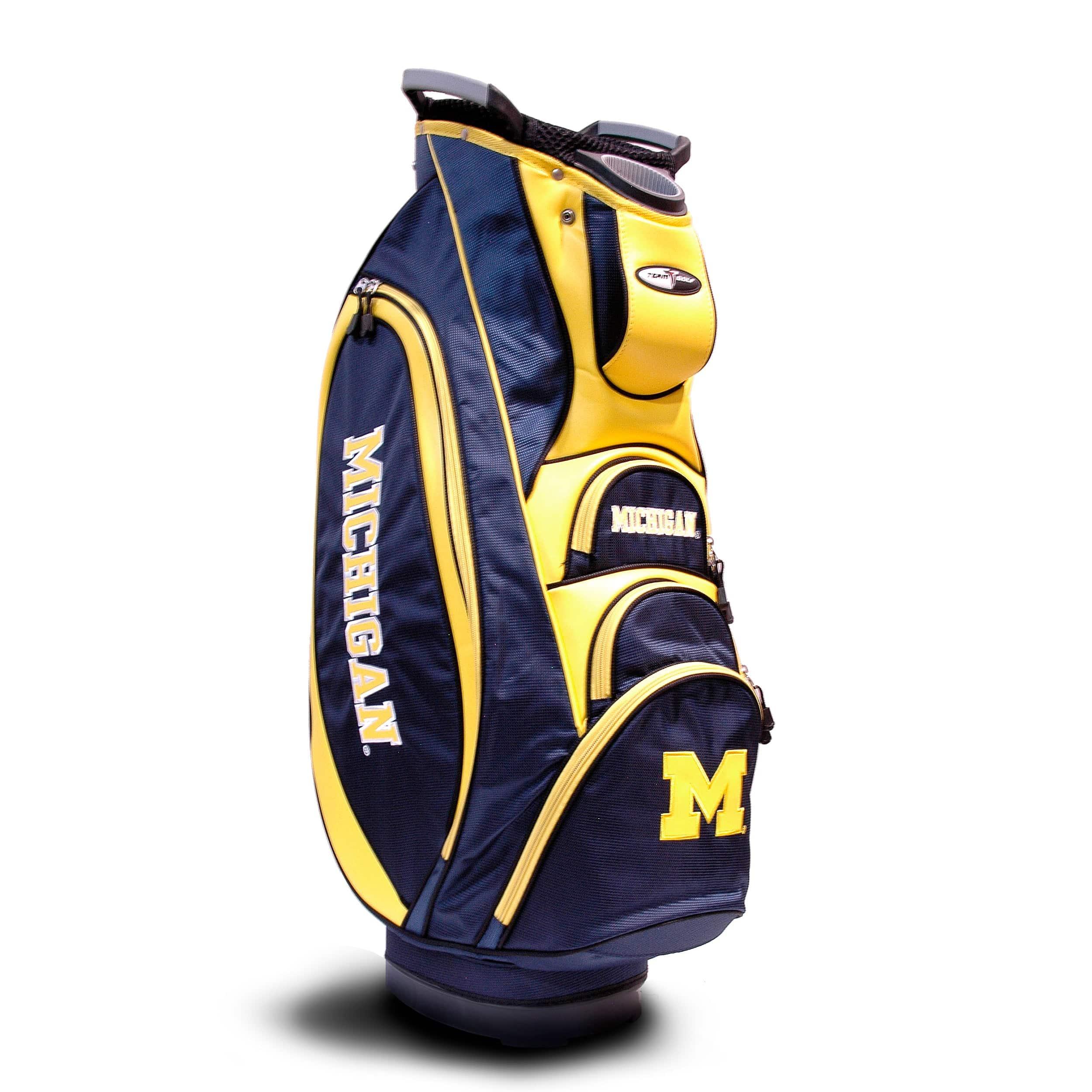 Michigan Wolverines Victory Golf Cart Bag - 757 Sports Collectibles