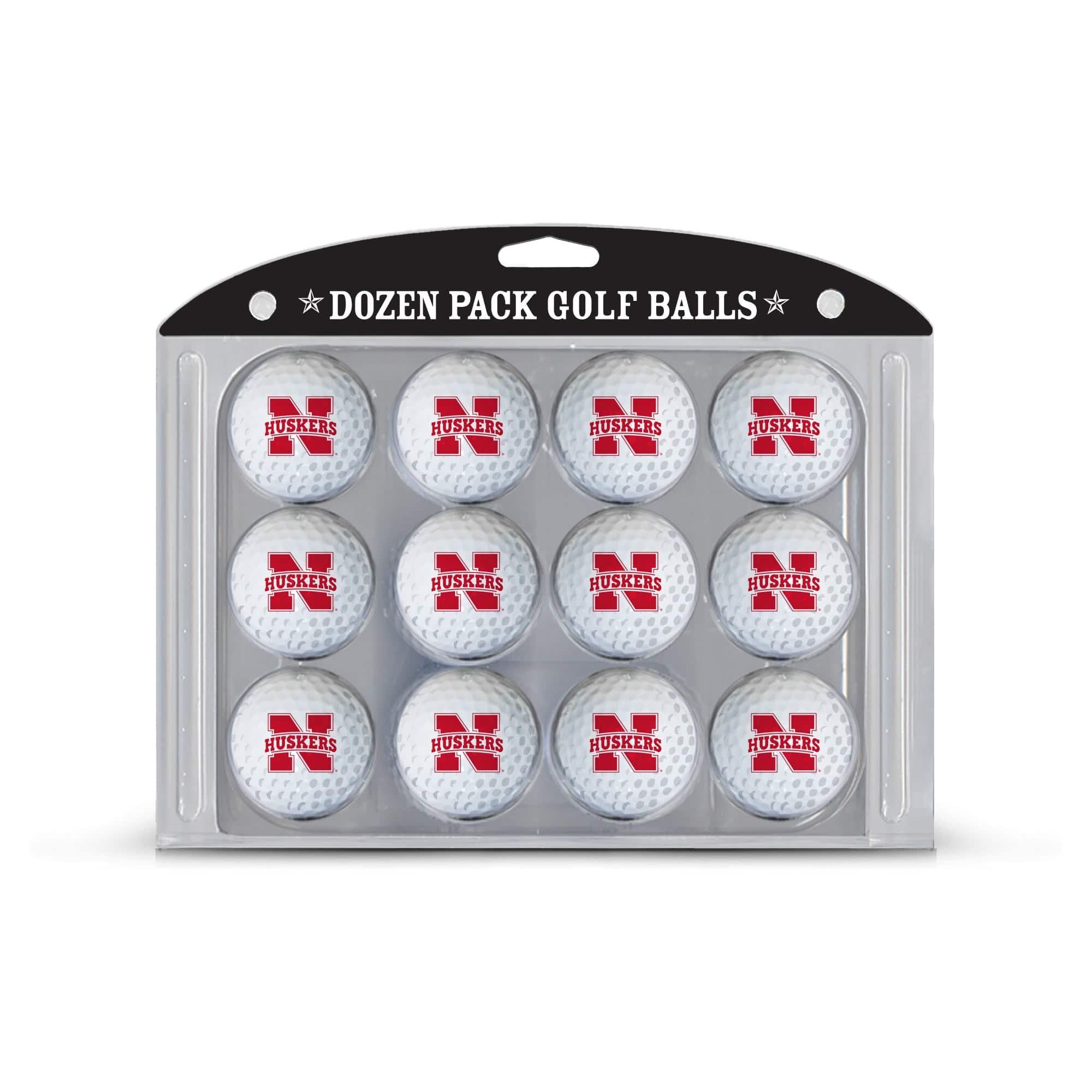Nebraska Cornhuskers Golf Balls, 12 Pack - 757 Sports Collectibles