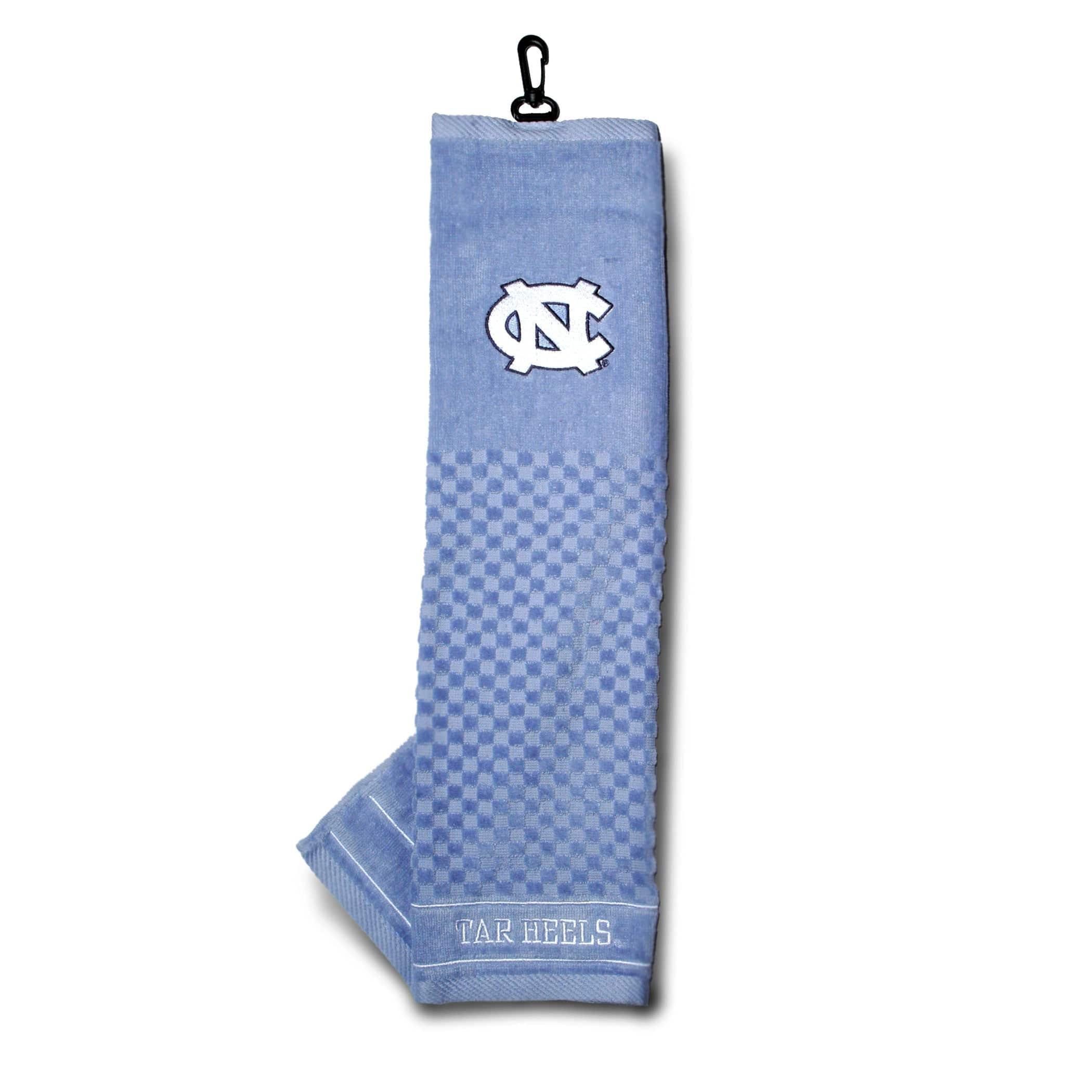 North Carolina Tar Heels Embroidered Golf Towel - 757 Sports Collectibles
