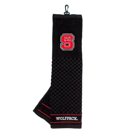 NC State Wolfpack Embroidered Golf Towel - 757 Sports Collectibles