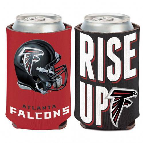 Atlanta Falcons "Rise Up" 2-Sided Neoprene Can Cooler Koozie - 757 Sports Collectibles