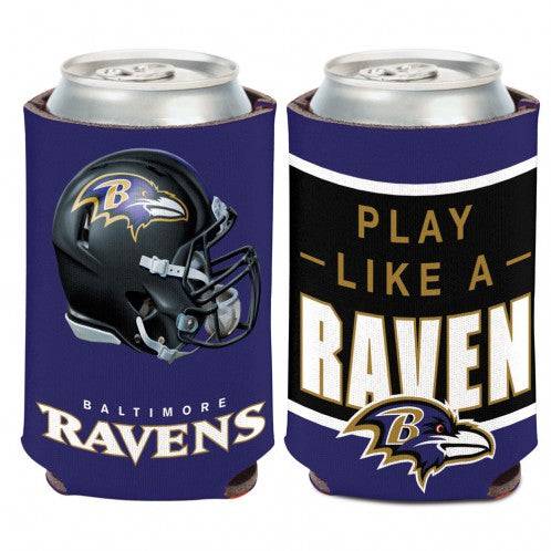 Baltimore Ravens 2-Sided Bottle or Can Cooler (12 oz) - 757 Sports Collectibles