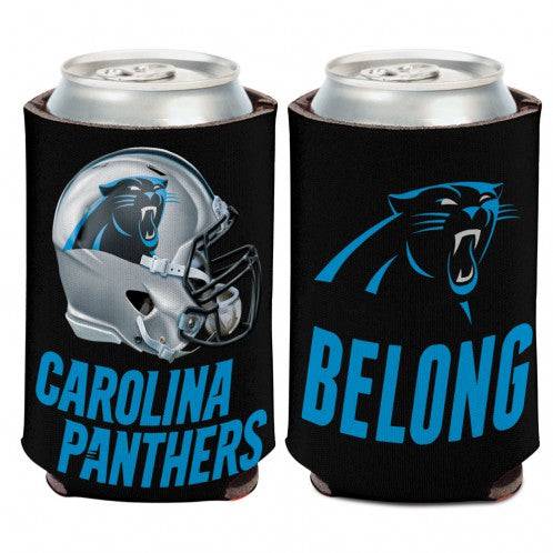 Carolina Panthers 2-Sided Bottle or Can Cooler (12 oz) - 757 Sports Collectibles