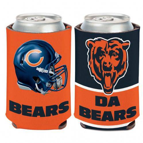 Chicago Bears "Da Bears" 2-Sided Neoprene Can Cooler Koozie - 757 Sports Collectibles