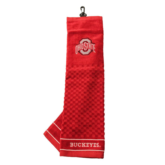 Ohio State Buckeyes Embroidered Golf Towel - 757 Sports Collectibles