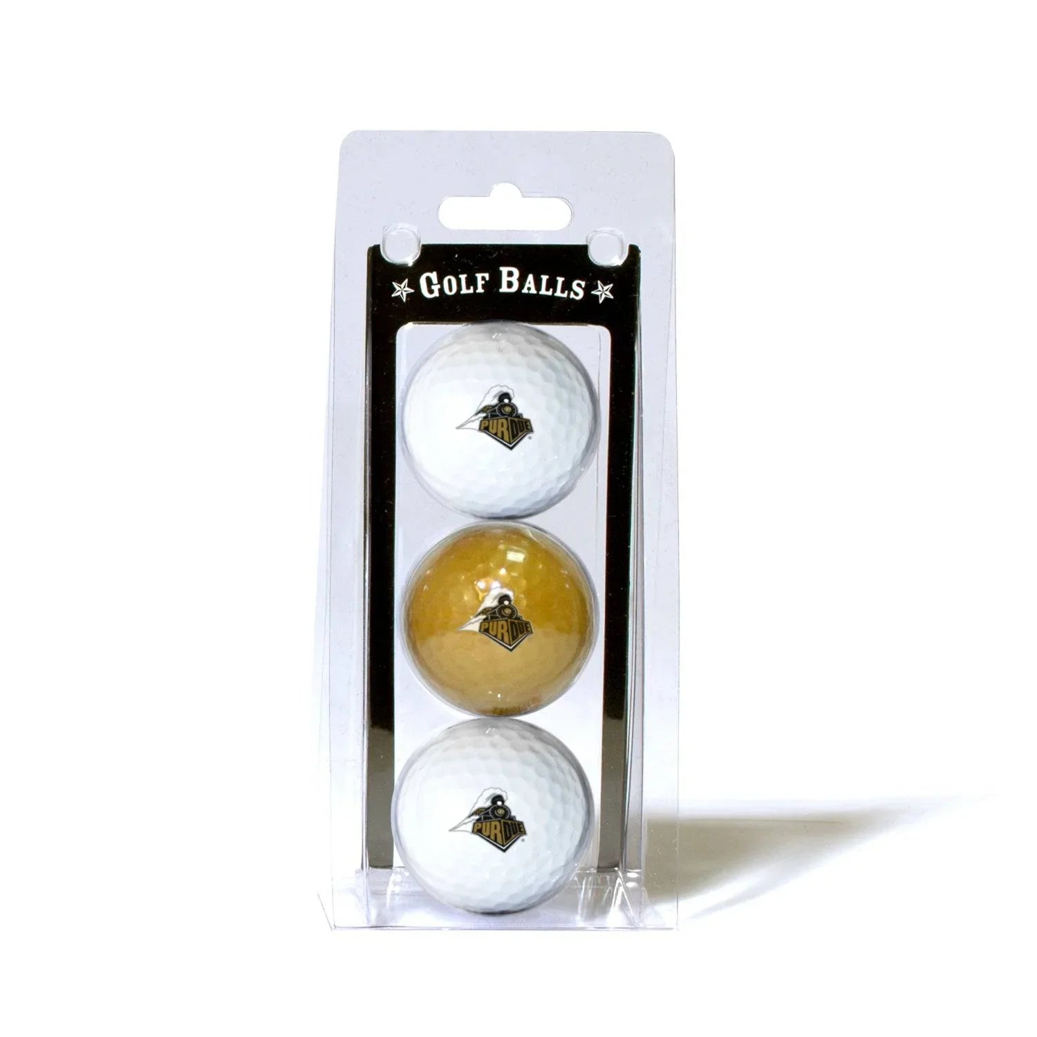 Purdue Boilermakers 3 Golf Ball Pack - 757 Sports Collectibles
