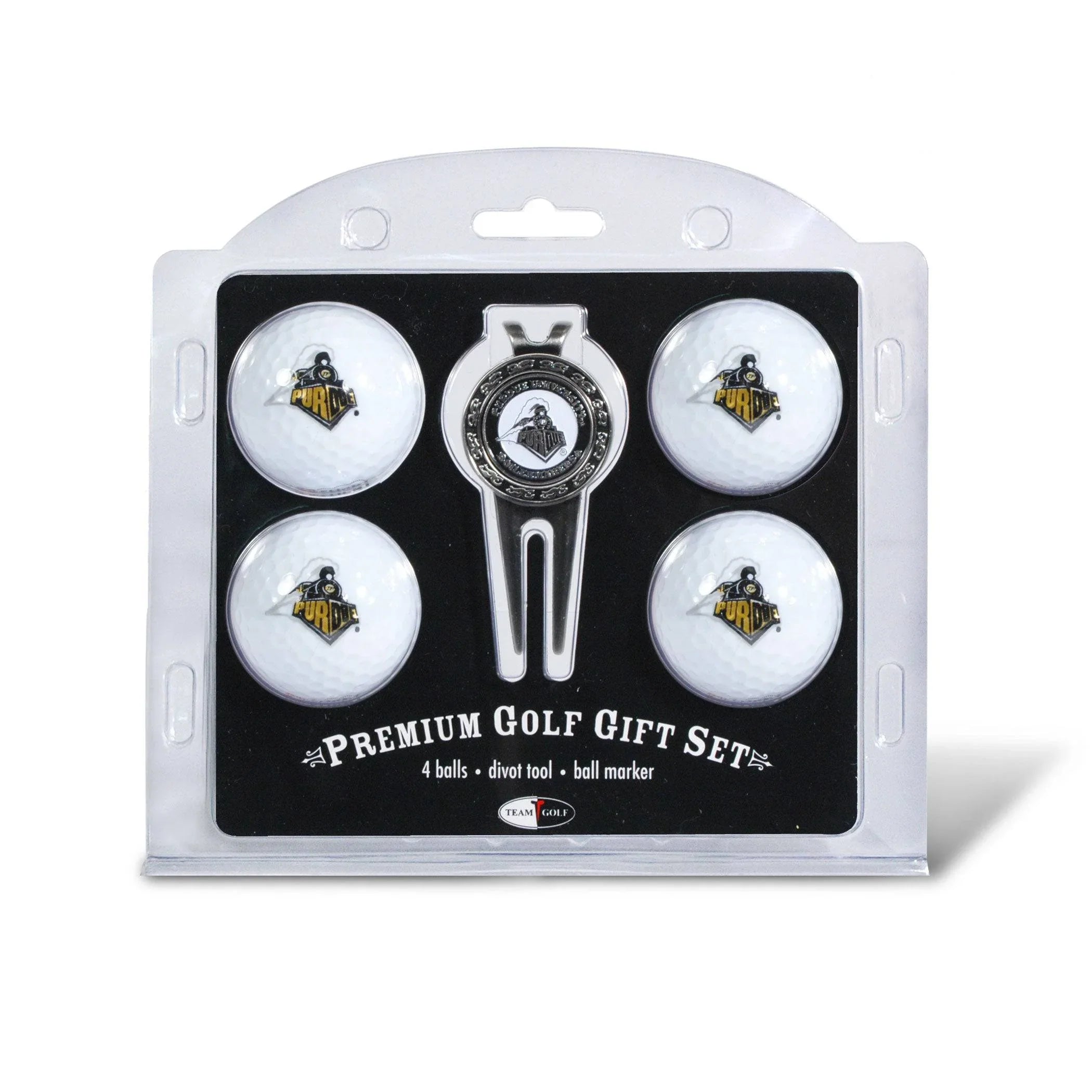 Purdue Boilermakers 4 Golf Ball And Divot Tool Set - 757 Sports Collectibles