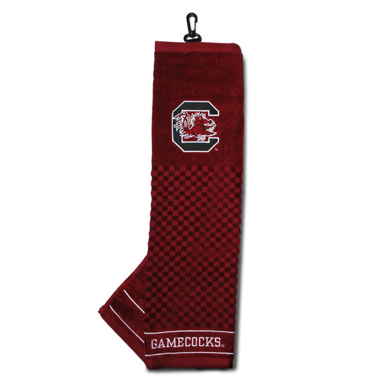 South Carolina Gamecocks Embroidered Golf Towel - 757 Sports Collectibles