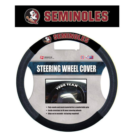 Florida State Seminoles Steering Wheel Cover - Mesh (CDG) - 757 Sports Collectibles
