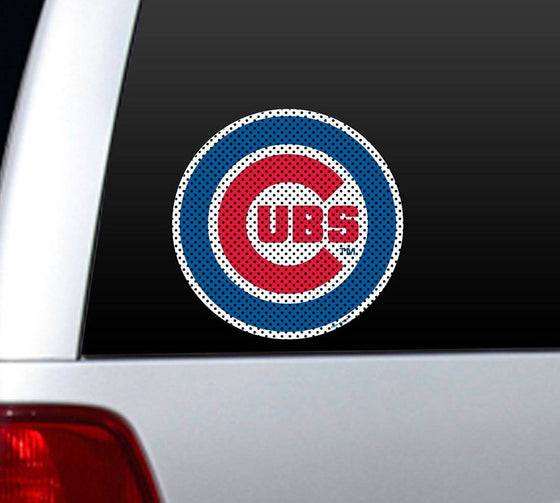 Chicago Cubs Die-Cut Window Film - Large (CDG) - 757 Sports Collectibles
