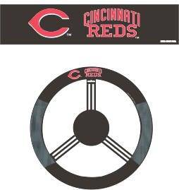 Cincinnati Reds Steering Wheel Cover - Mesh (CDG) - 757 Sports Collectibles