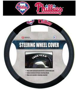 Philadelphia Phillies Steering Wheel Cover - Mesh (CDG) - 757 Sports Collectibles