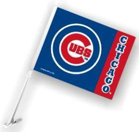 Chicago Cubs Car Flag (CDG) - 757 Sports Collectibles